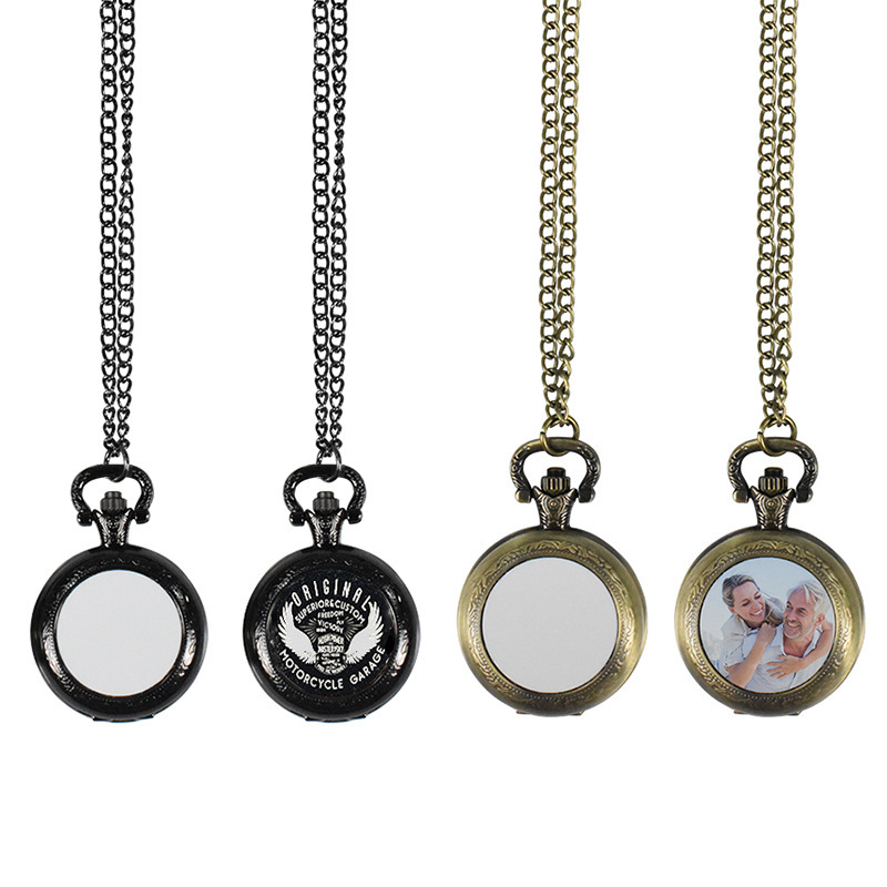 Men'S Fashion Old Money - Collana con Ciondolo Orologio da Tasca