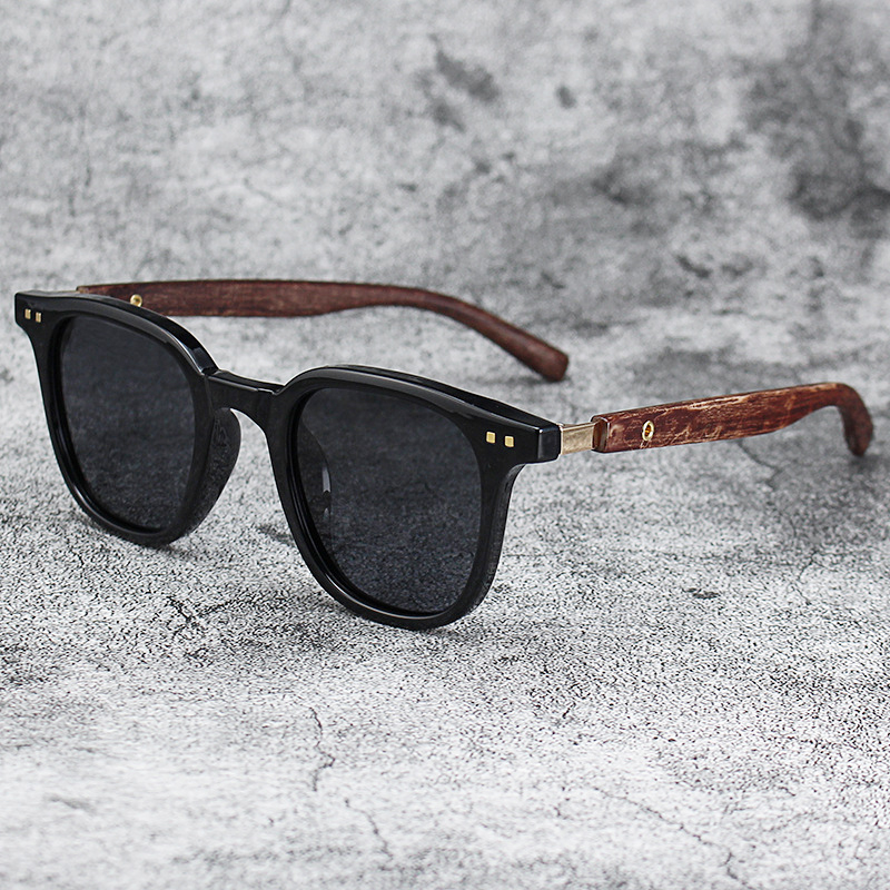 Men'S Fashion Old Money - Occhiali da Sole Vintage con Montatura