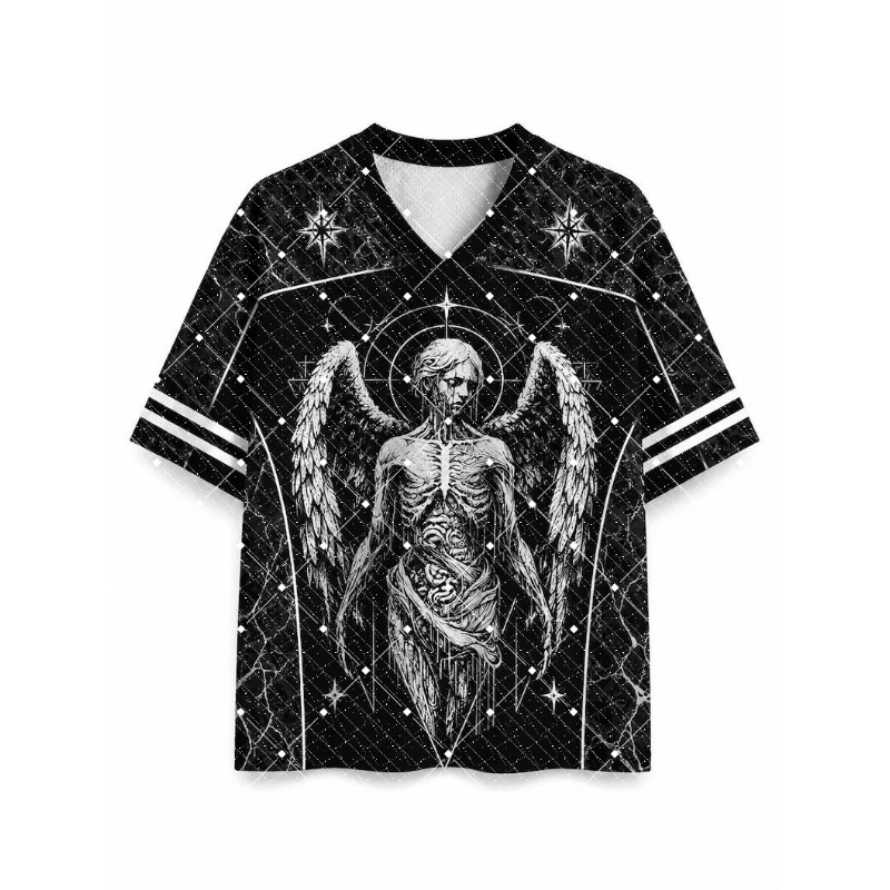 Men'S Fashion V Neck T Shirts - Nuova T-shirt Sportiva a V ad