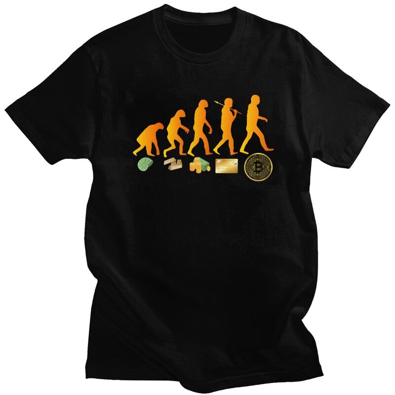 Men'S Fashion Evolution - T-shirt Evolution Of The Money da