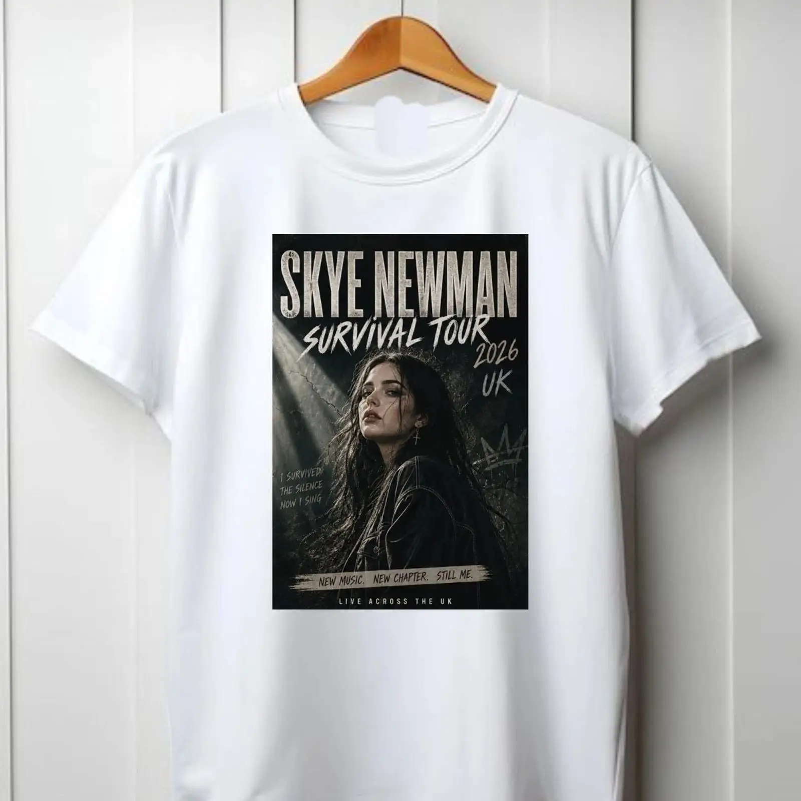 Men'S Fashion Uk 2026 - T-Shirt Skye Newman Survival Tour 2026
