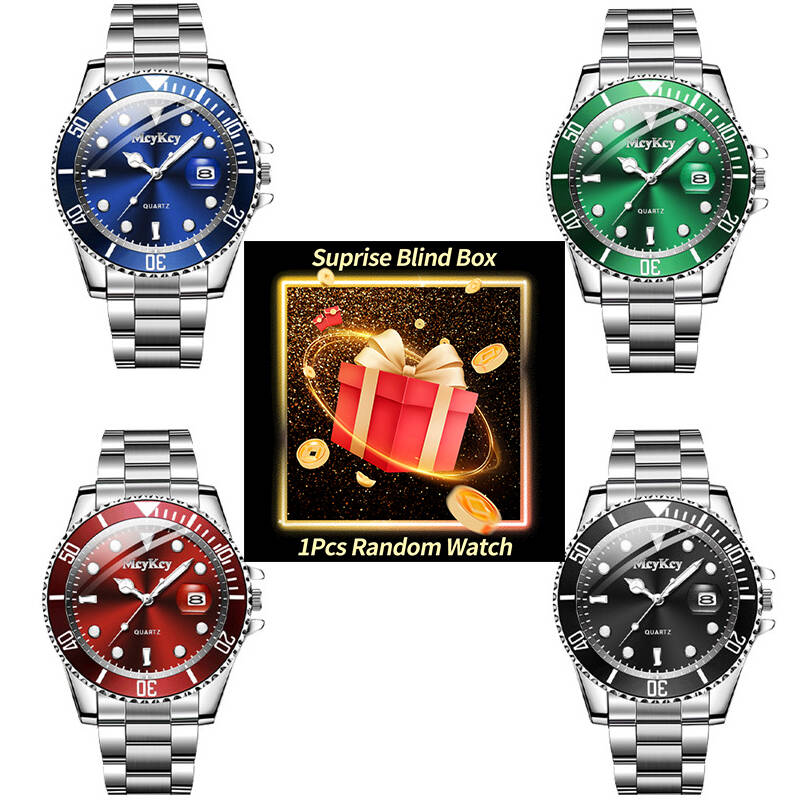Men'S Fashion Box - 1PC Orologio misterioso a sorpresa Scatola
