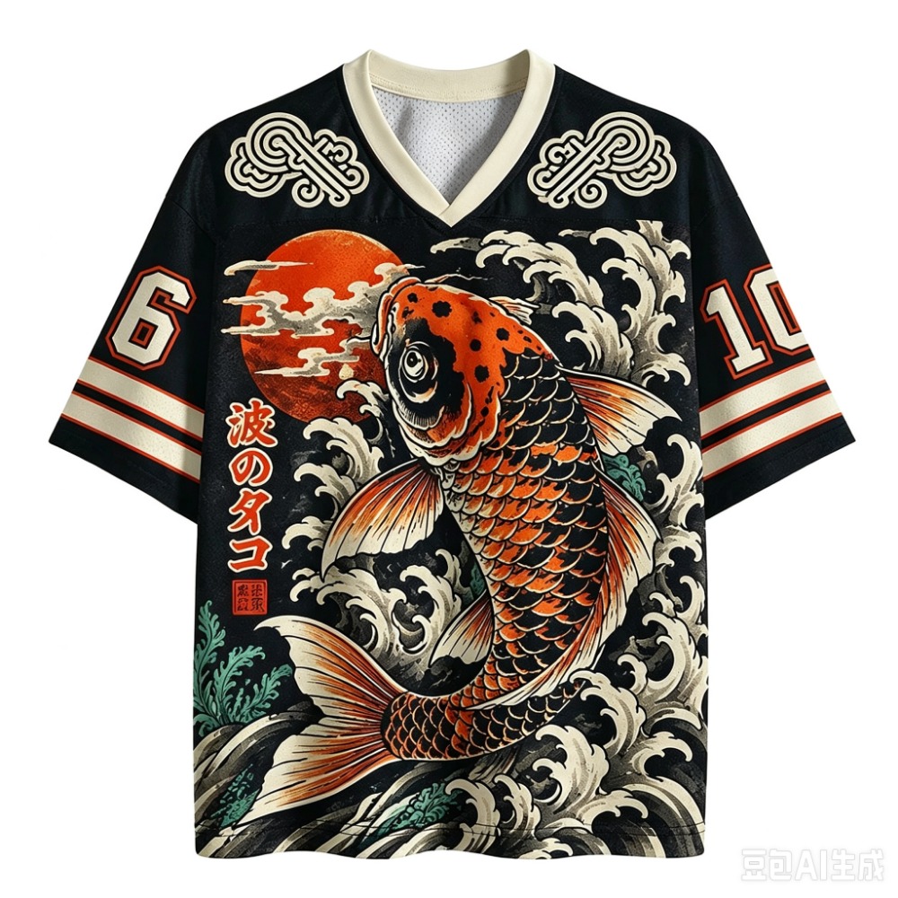 Men'S Fashion V Neck T Shirts - T-Shirt da Uomo con Stampa 3D