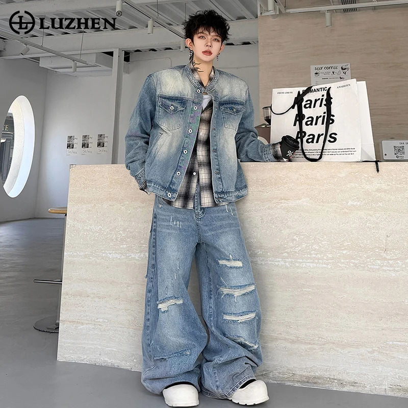 Men Fashion Vintage - LUZHEN 2026 Set Due Pezzi in