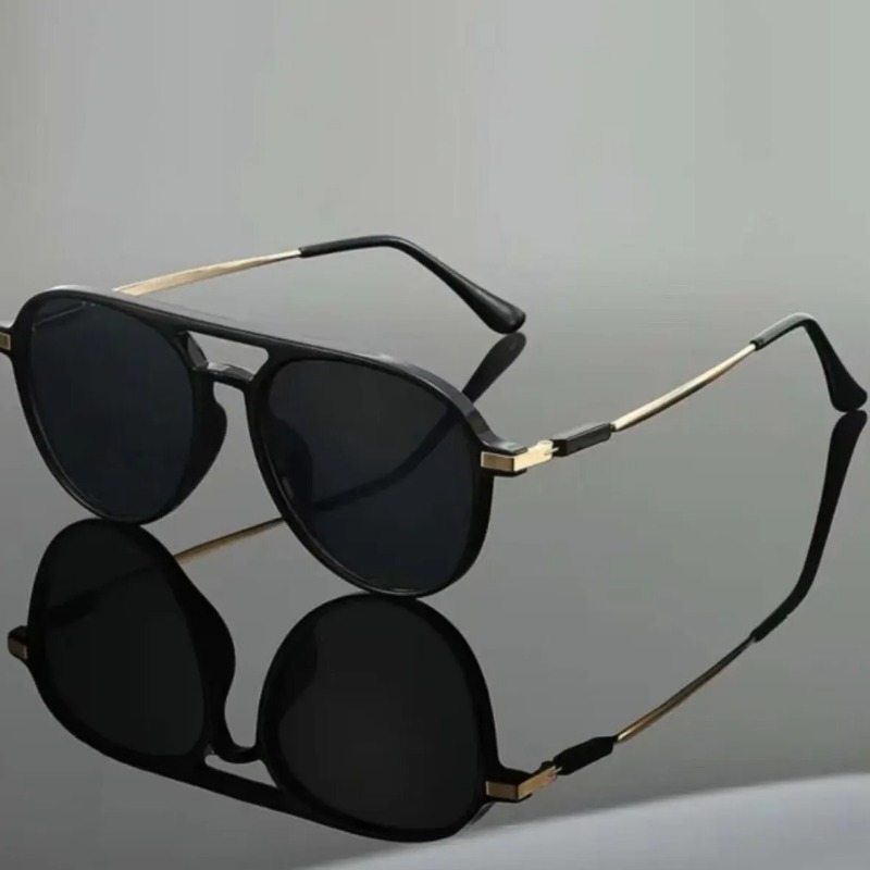 Men'S Fashion Old Money - Occhiali da Sole Vintage Stile Pilota