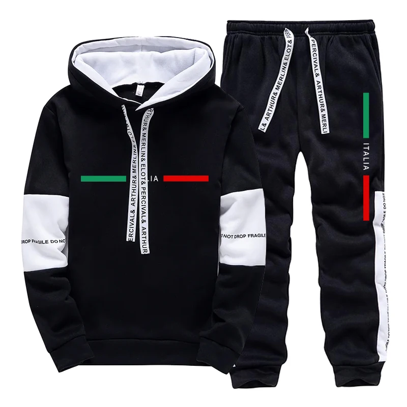 Streetwear Hoodie - Tuta da uomo 2026 con stampa,