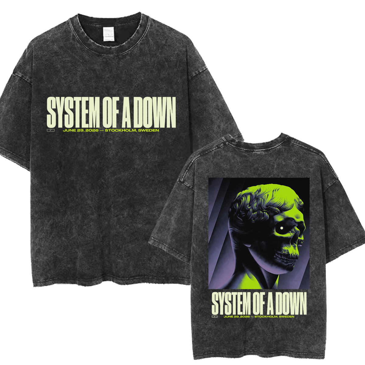 Men'S Fashion Uk 2026 - T-shirt lavata del tour 2026 di