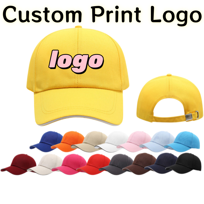 Men'S Fashion Logo - Cappellino da Baseball Personalizzato con Logo