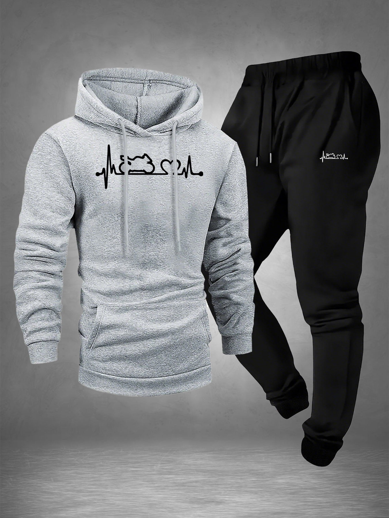 Completo da uomo 2 pezzi con s - Streetwear Hoodie recensione e prezzo