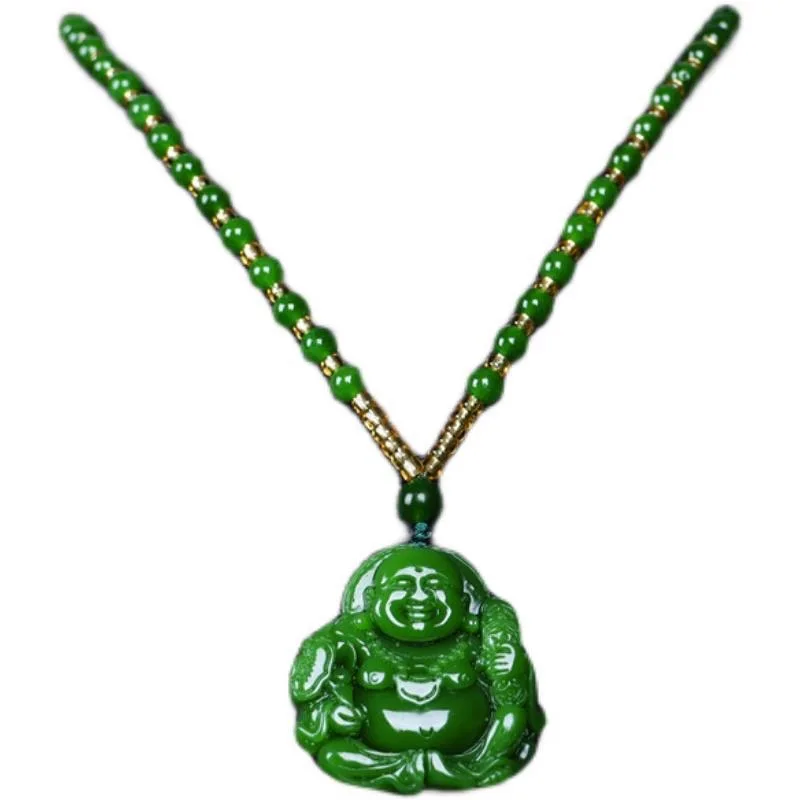 Cinese Verde Giada Buddha Mait - Men'S Fashion Usa recensione e prezzo