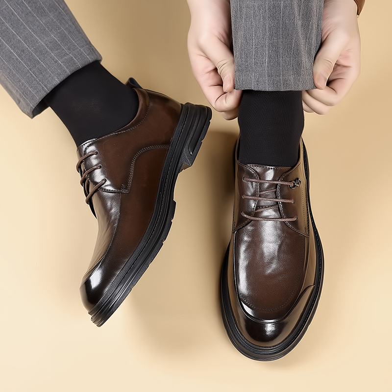 Nuove Scarpe Oxford in Pelle d - Oxford Shoes Brogue recensione e prezzo