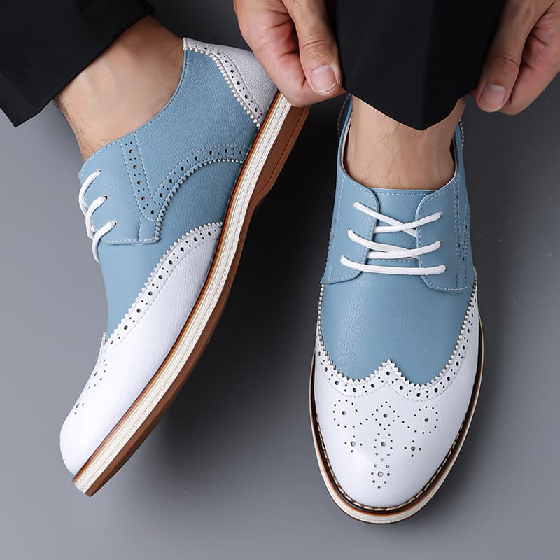 Scarpe Oxford Brogue bicolore  - Oxford Shoes Brogue recensione e prezzo