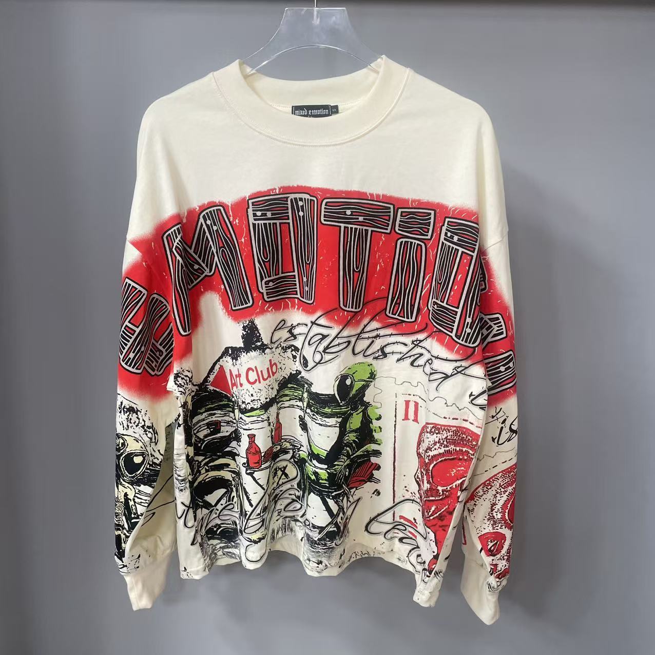 T-shirt a maniche lunghe MIXED - Streetwear Hoodie recensione e prezzo