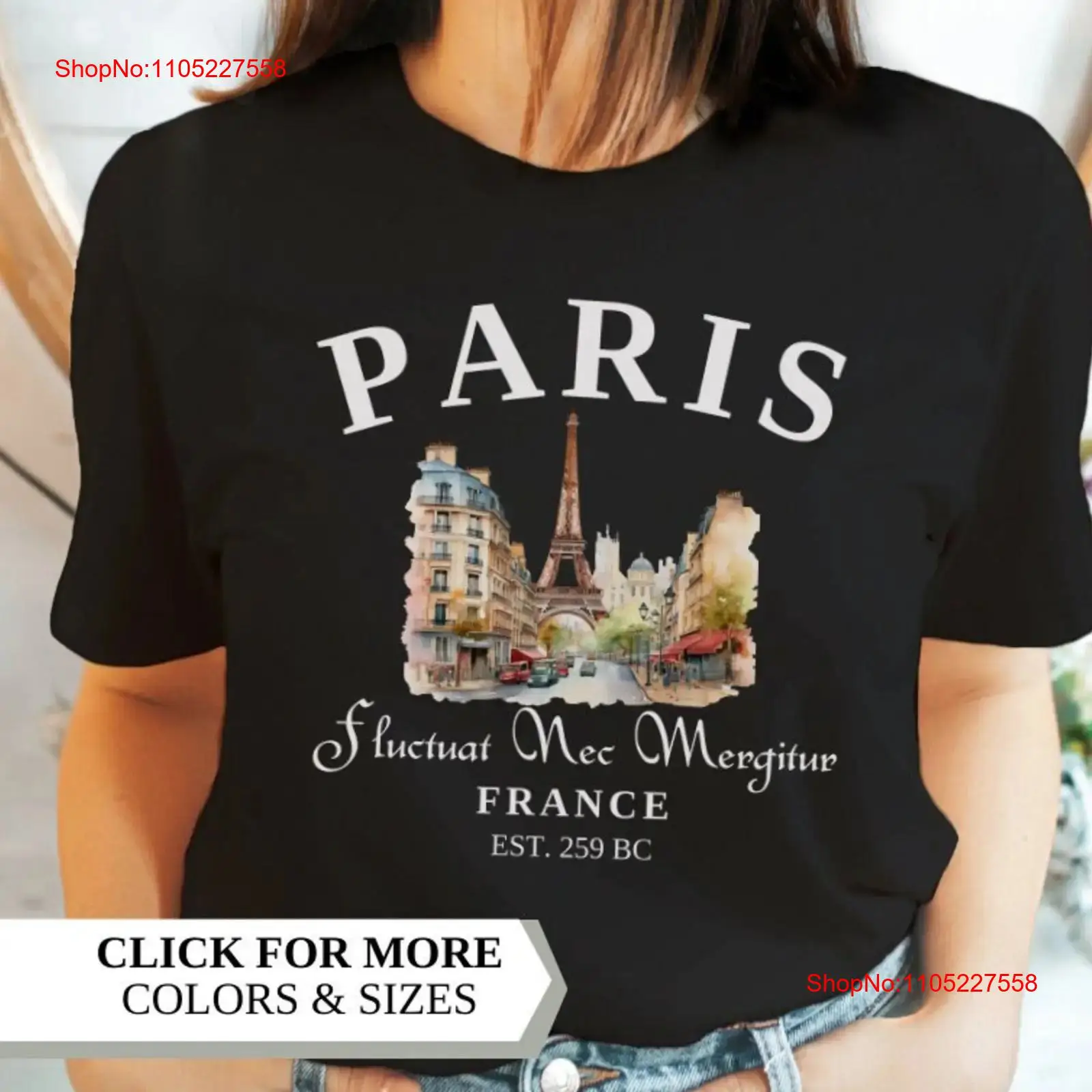 T-shirt Parigi Francia Viaggi  - Mens Xmas Fashion recensione e prezzo