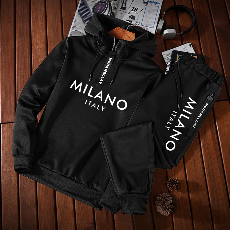 Tuta da uomo alla moda, felpa  - Streetwear Hoodie recensione e prezzo