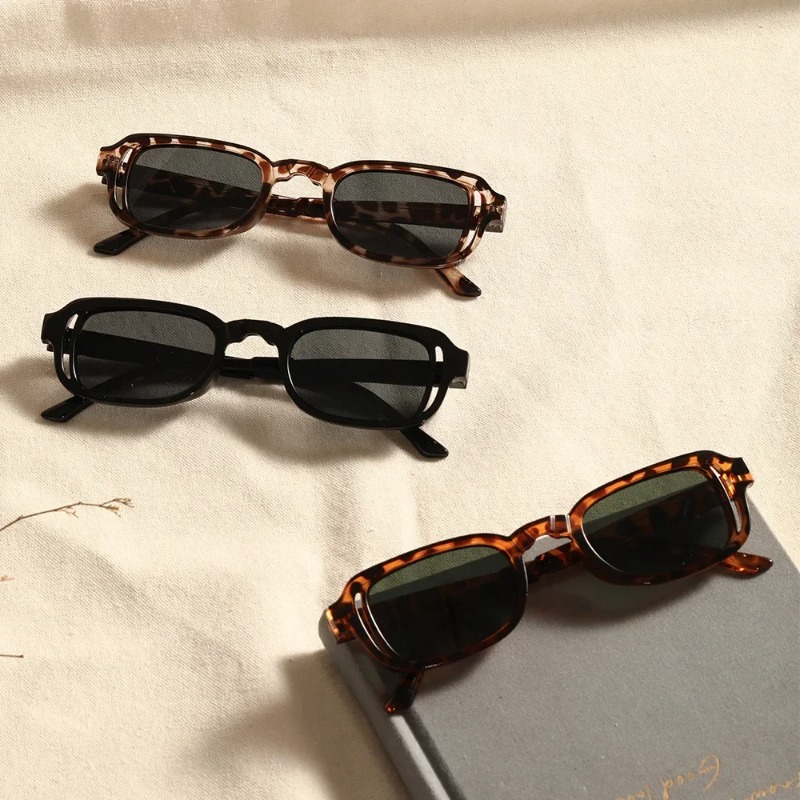 Occhiali da Sole Rettangolari  - Men'S Fashion Old Money recensione e prezzo
