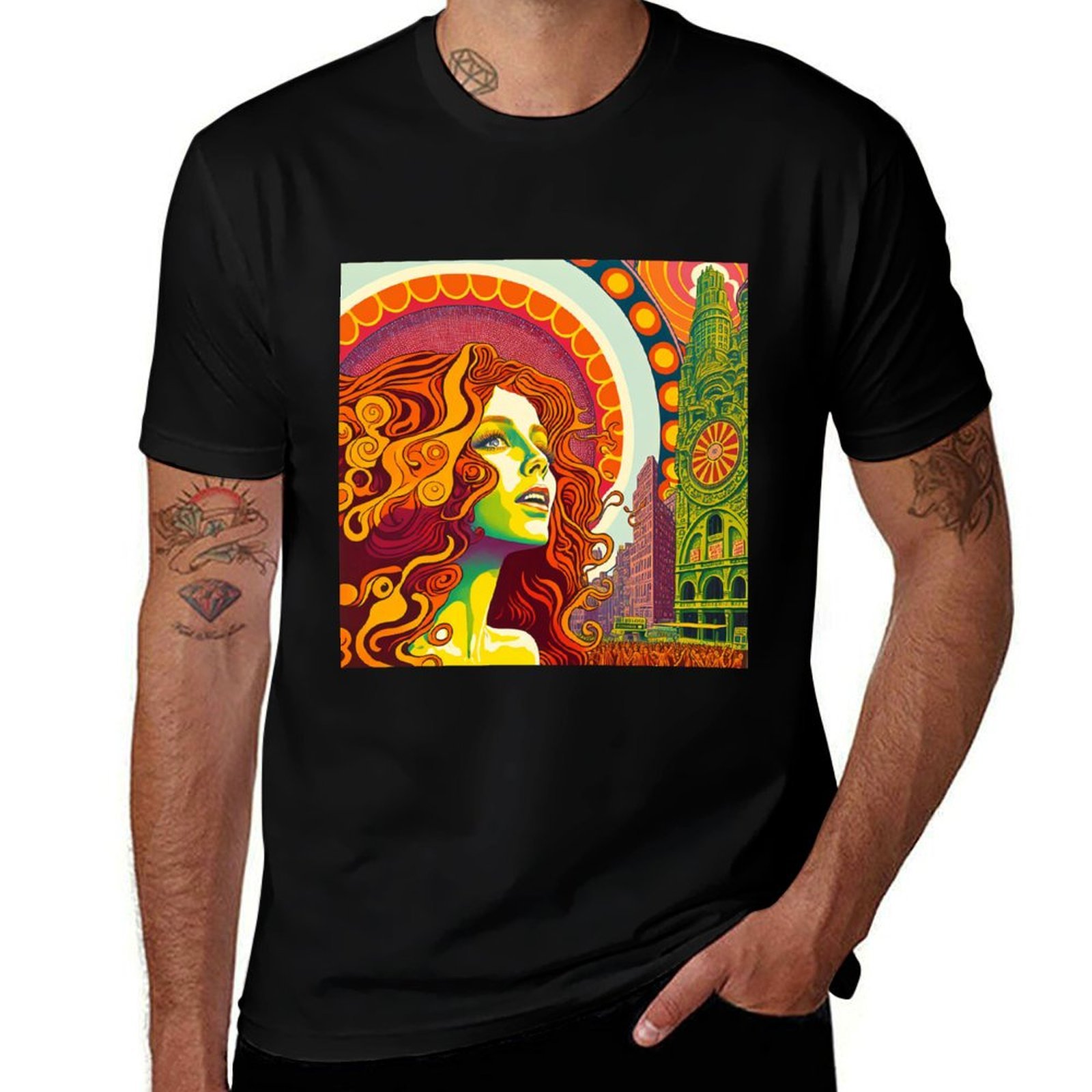 T-shirt retrò anni '70 NYC, ma - Men'S Fashion Nyc recensione e prezzo
