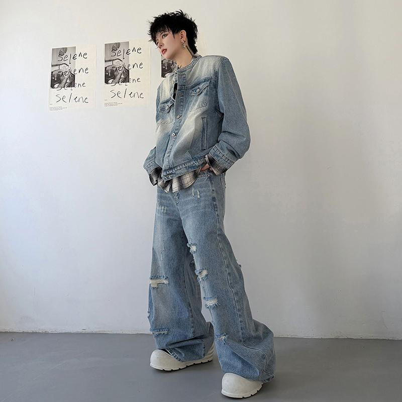 LUZHEN 2026 Set Due Pezzi in D - Men Fashion Vintage recensione e prezzo