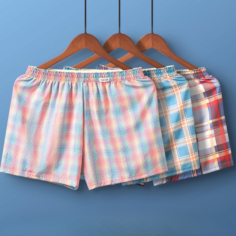 Pantaloncini a Quadri con Moti - Men'S Fashion Underwear recensione e prezzo