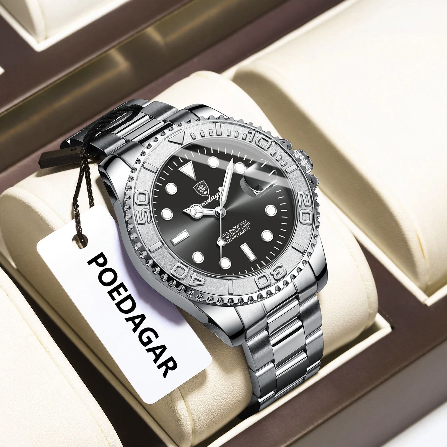 POEDAGAR Orologio sportivo da  - Men'S Fashion Box recensione e prezzo