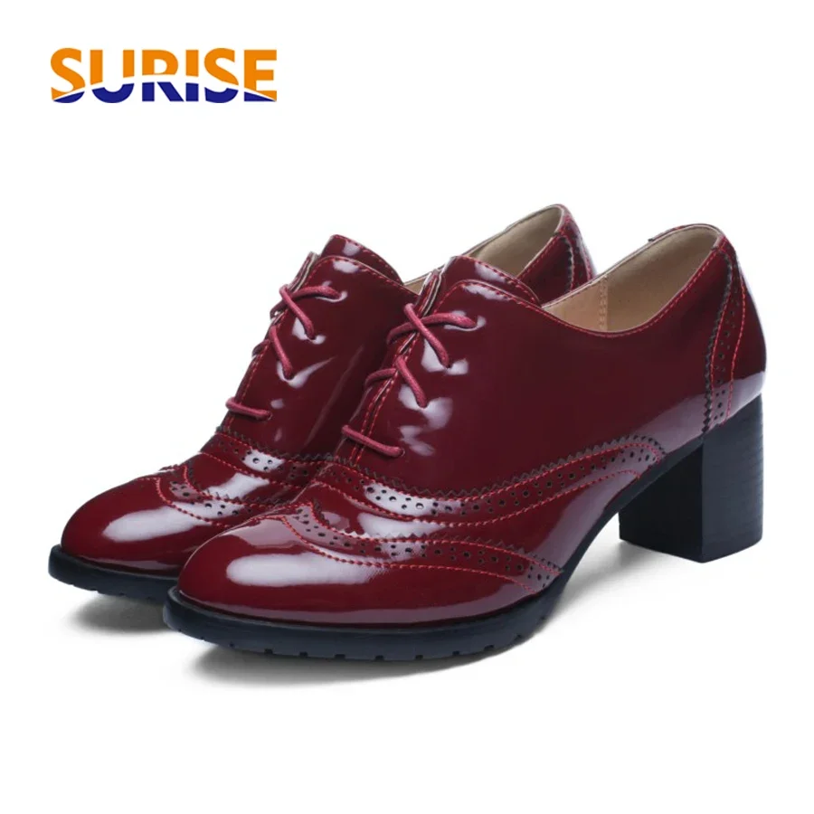 Oxford da donna britannici blu - Oxford Shoes Brogue recensione e prezzo
