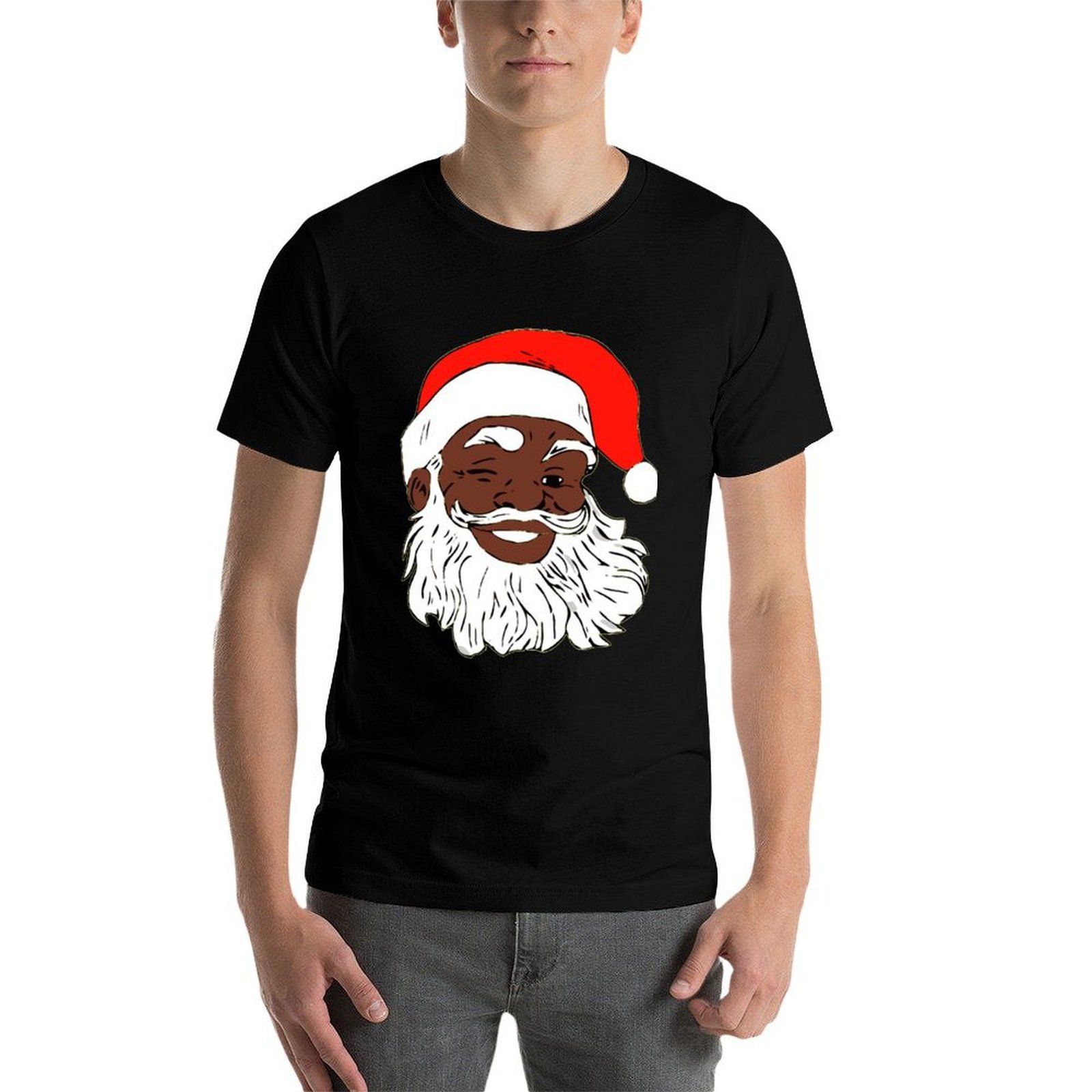 T-shirt natalizia con Babbo Na - Mens Xmas Fashion recensione e prezzo