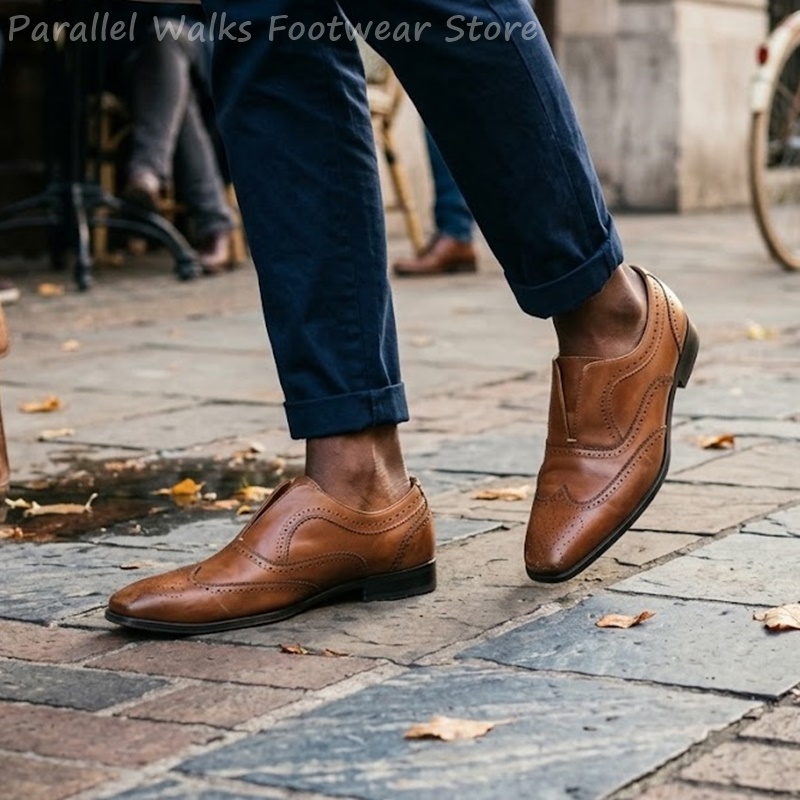 Scarpe Brogue da Uomo in Pelle - Oxford Shoes Brogue recensione e prezzo