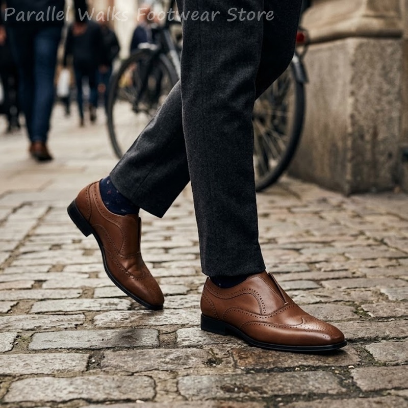 Scarpe Brogue da Uomo in Pelle - Oxford Shoes Brogue recensione e prezzo