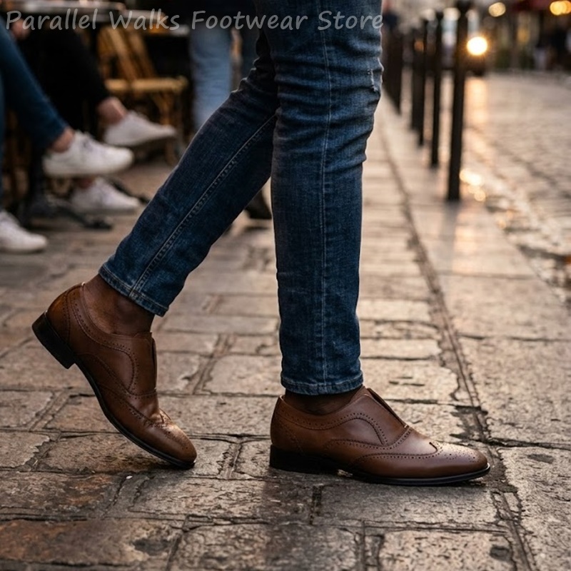 Scarpe Brogue da Uomo in Pelle - Oxford Shoes Brogue recensione e prezzo