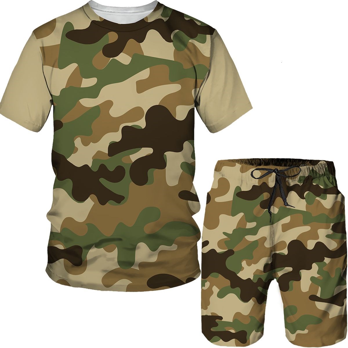 Completi mimetici da uomo, t-s - Military Shirt Men recensione e prezzo