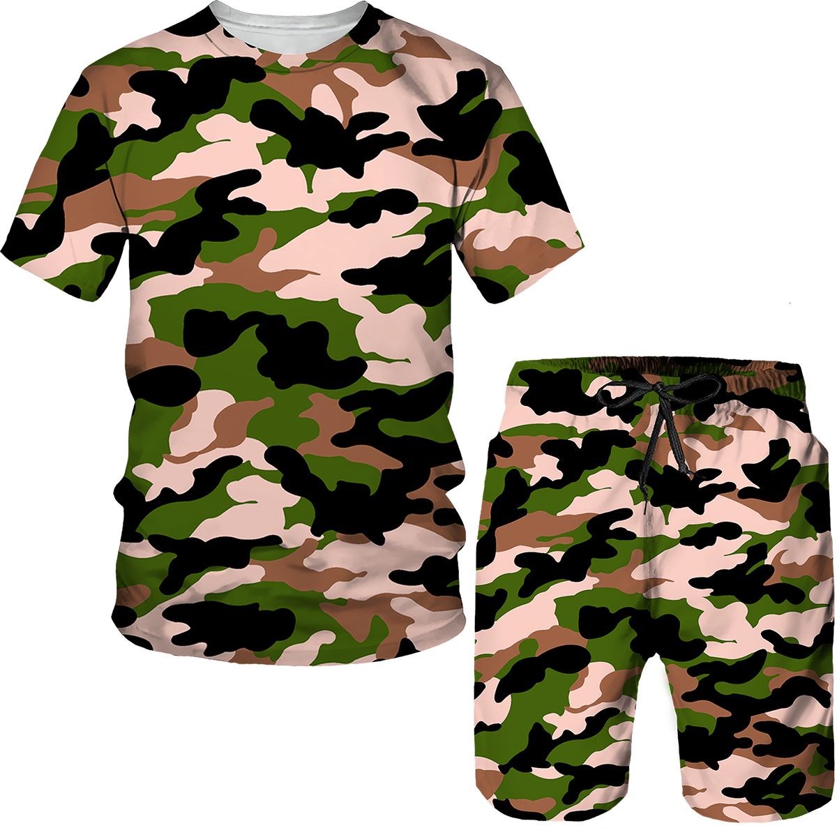 Completi mimetici da uomo, t-s - Military Shirt Men recensione e prezzo
