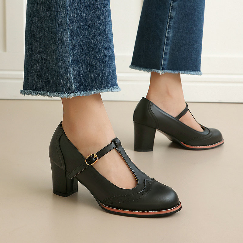 Scarpe Mary Jane da Donna con  - Oxford Shoes Brogue recensione e prezzo