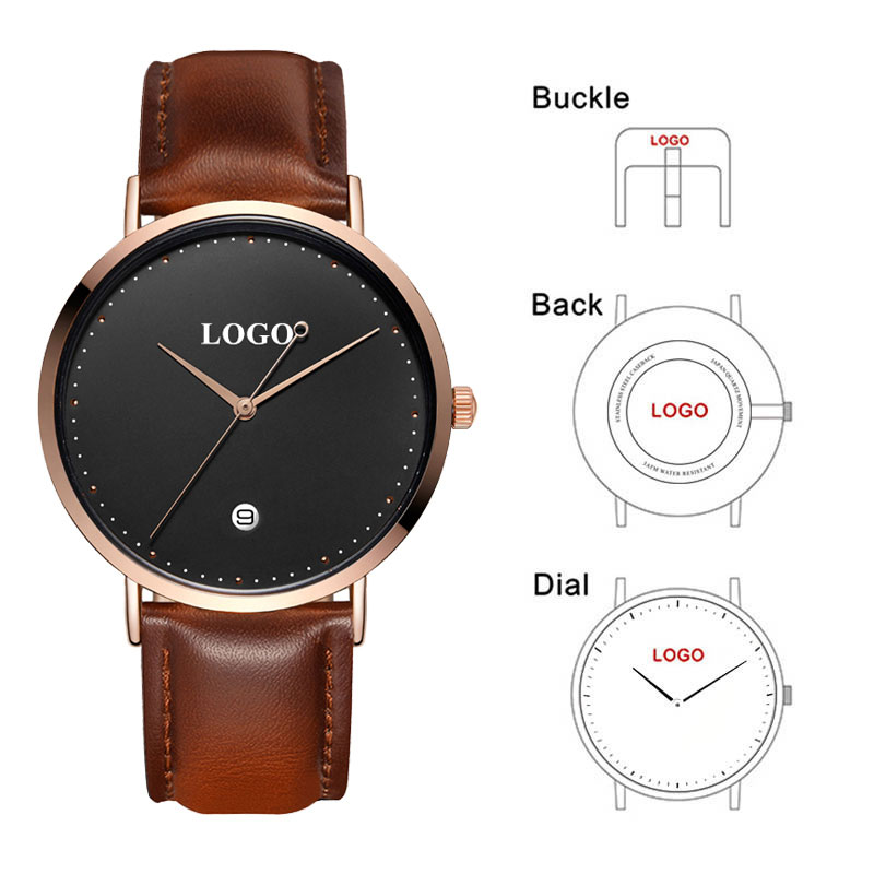 CL026 Black Rose Gold Build Br - Men'S Fashion Logo recensione e prezzo
