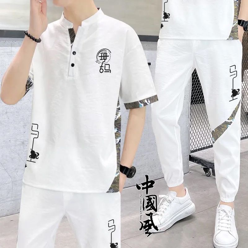 Nuovo Set Estivo alla Moda con - Men'S Fashion V Neck T Shirts recensione e prezzo