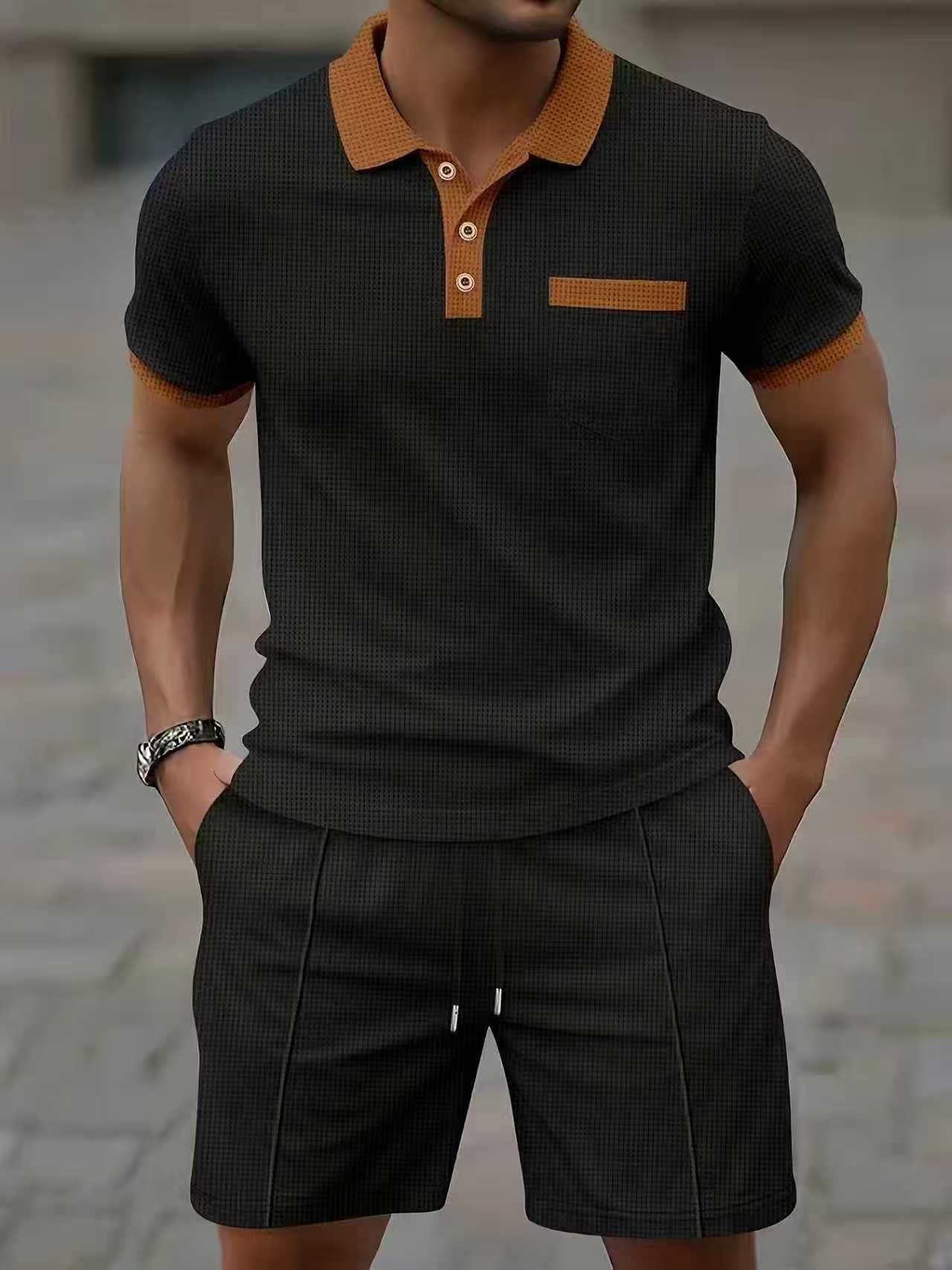 Completo set estivo da uomo: T - Men'S Fashion V Neck T Shirts recensione e prezzo