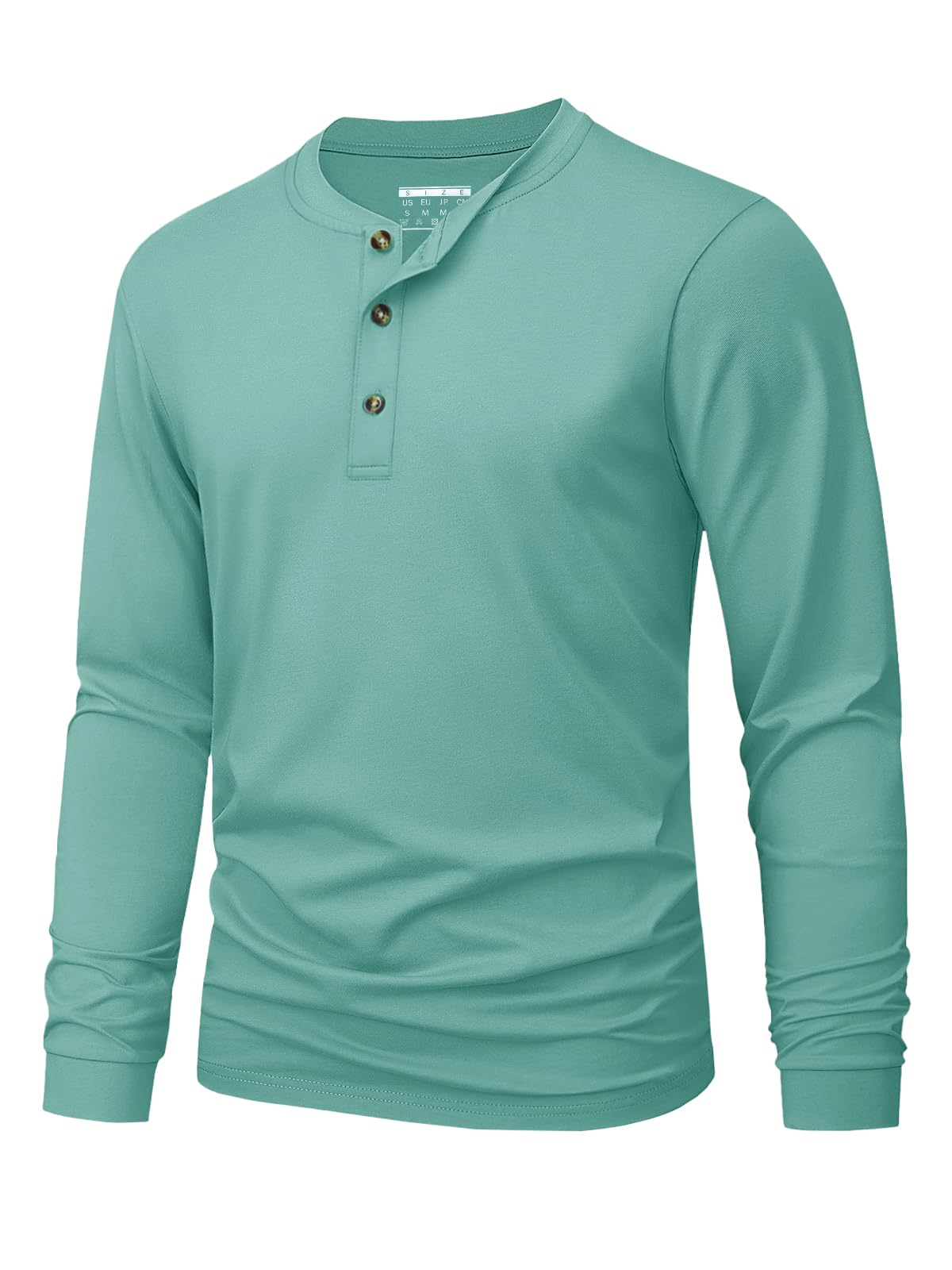 T-shirt Henley da uomo, tinta  - Men'S Fashion Usa recensione e prezzo