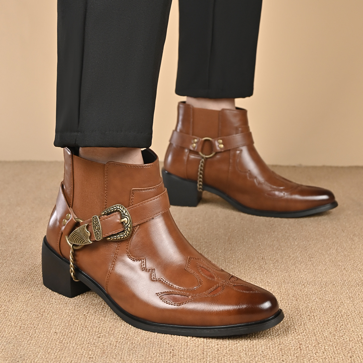 Stivali da Cowboy Vintage da U - Men'S Fashion Old Money recensione e prezzo