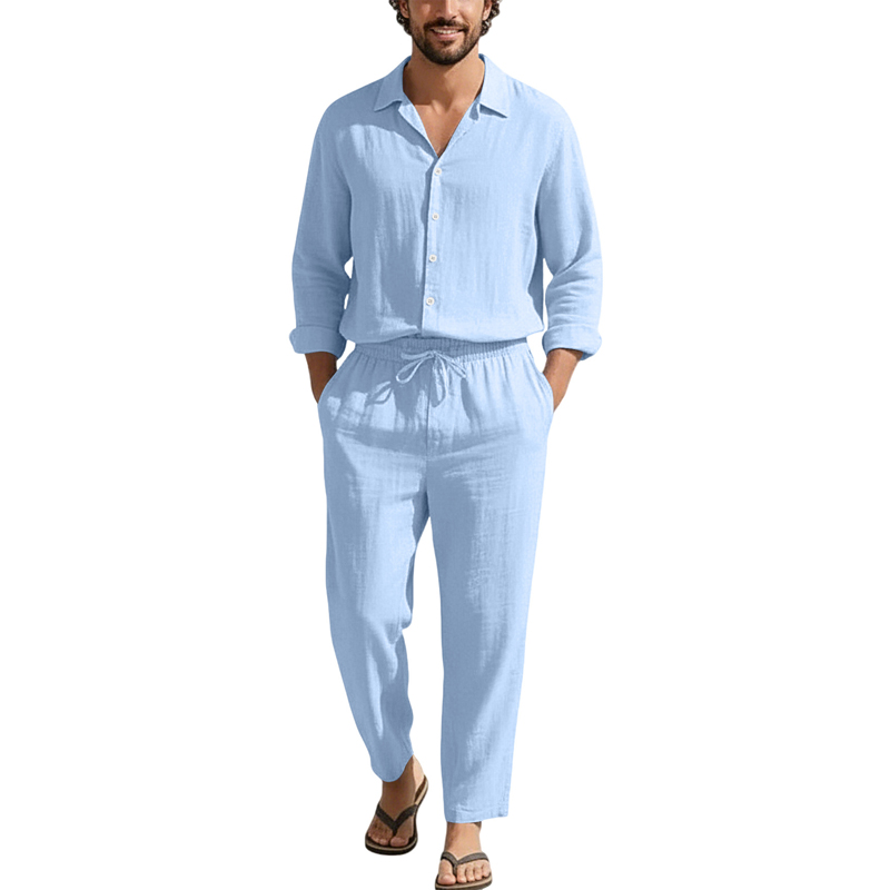 Completi Casual in Lino Primav - Men'S Fashion Loose Pants recensione e prezzo