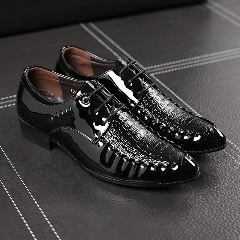 Scarpe eleganti da uomo in pel - Oxford Shoes Brogue recensione e prezzo
